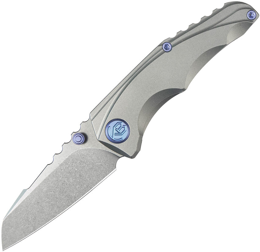 Steeltle Framelock Gray Ti