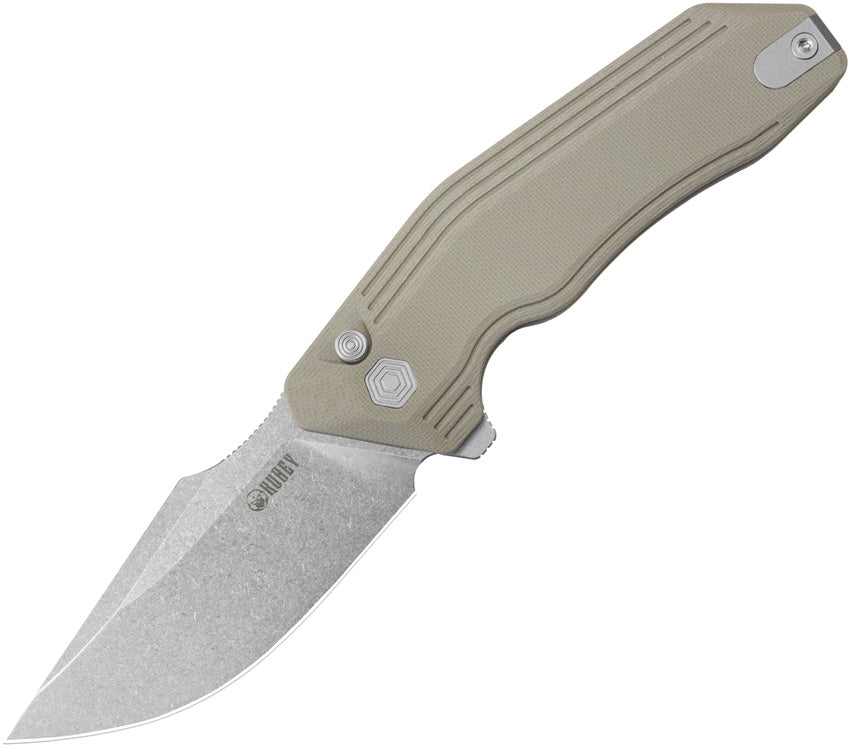 Basilisk Button Lock Tan