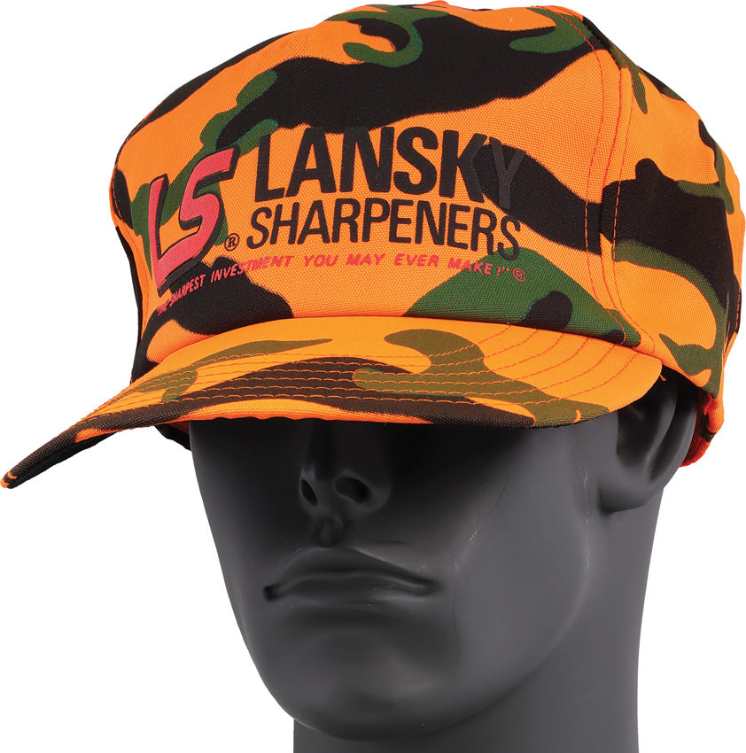 Baseball Cap Orange Camo LSHAT2