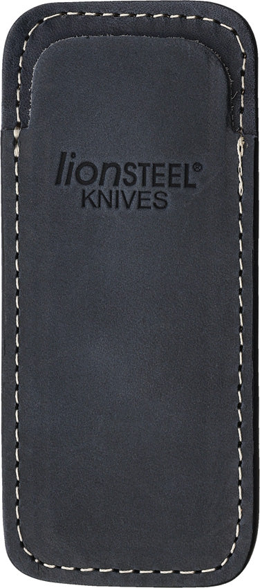 Vertical Leather Sheath Blue