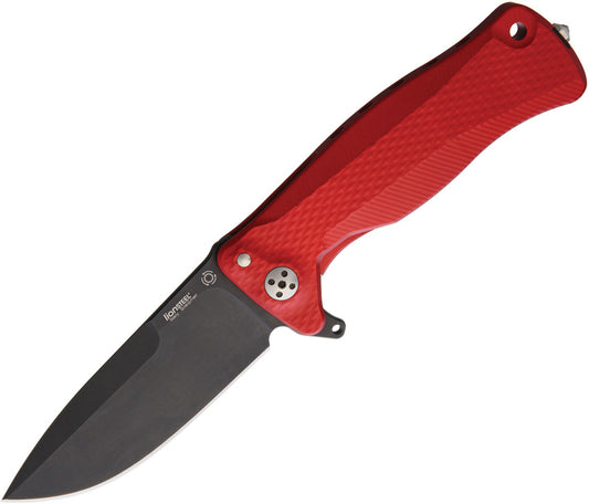 SR11 Black Red Framelock SR11A RB