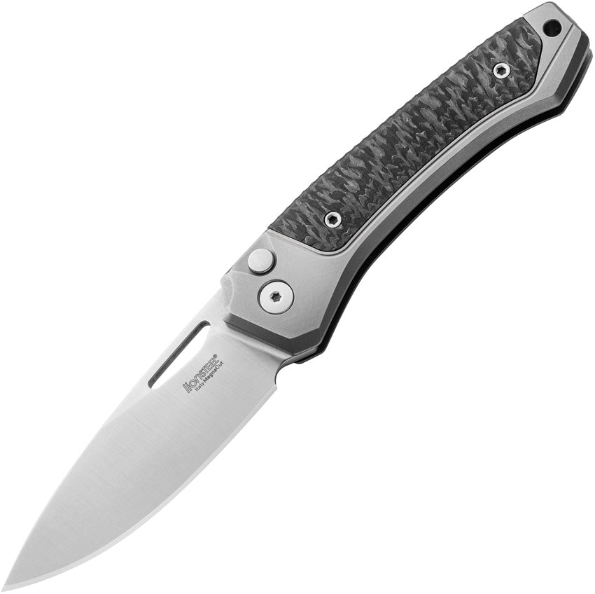 Twain Button Lock CF Gray TW GY CF