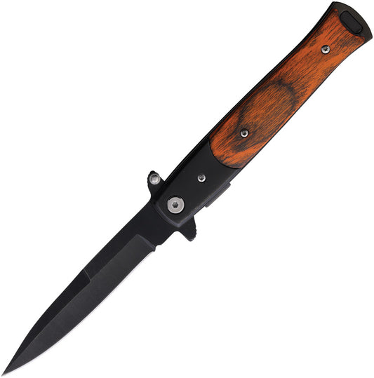Linerlock A/O Brown Wood