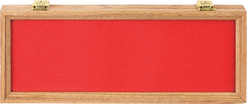 Oak And Glass Display Case M913- 2204