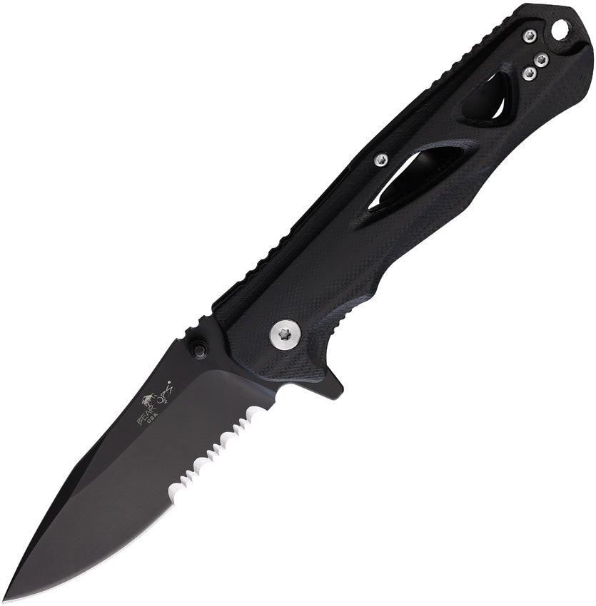 Rancor II Linerlock Black MC-400-B4-BS35SR