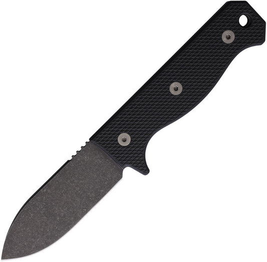 R4A Fixed Blade Black G10 R4A BLACK G10