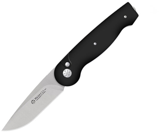 Summit Button Lock Black G10  490/G10N