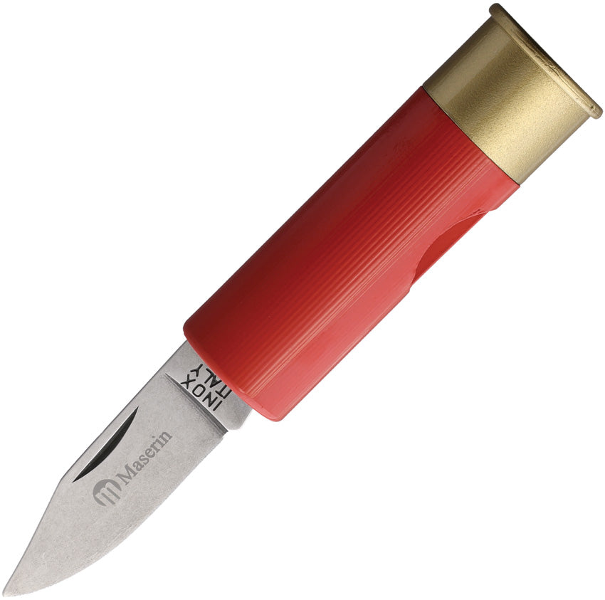 Shotgun Shell Knife Red  70/R