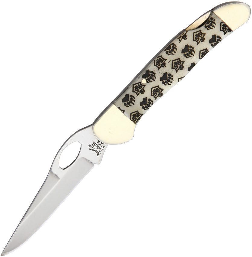 Lockback White Bone WBJB149L