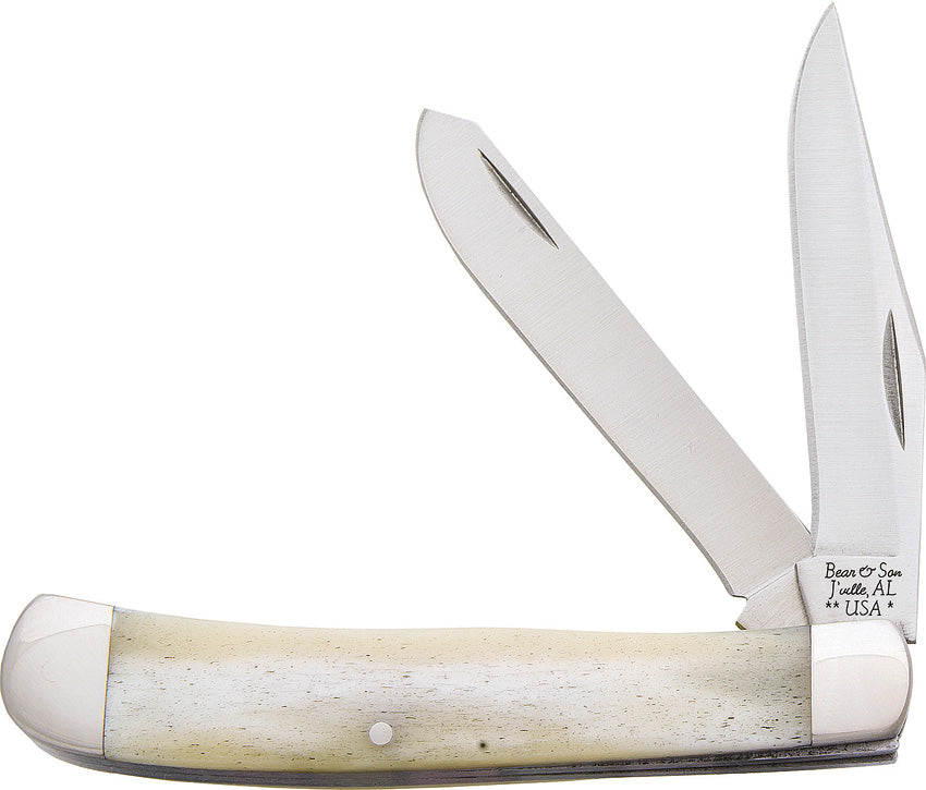 Trapper White Smooth Bone WSB54