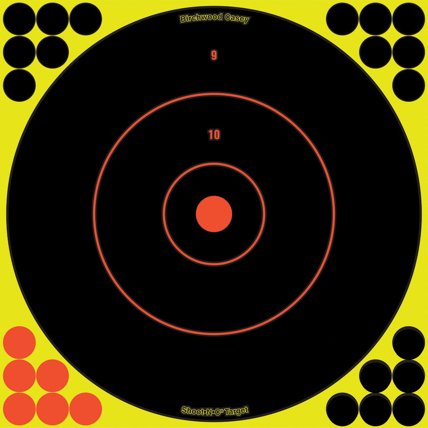 Shoot-NC 12in Bulls Eye Target BC-34012