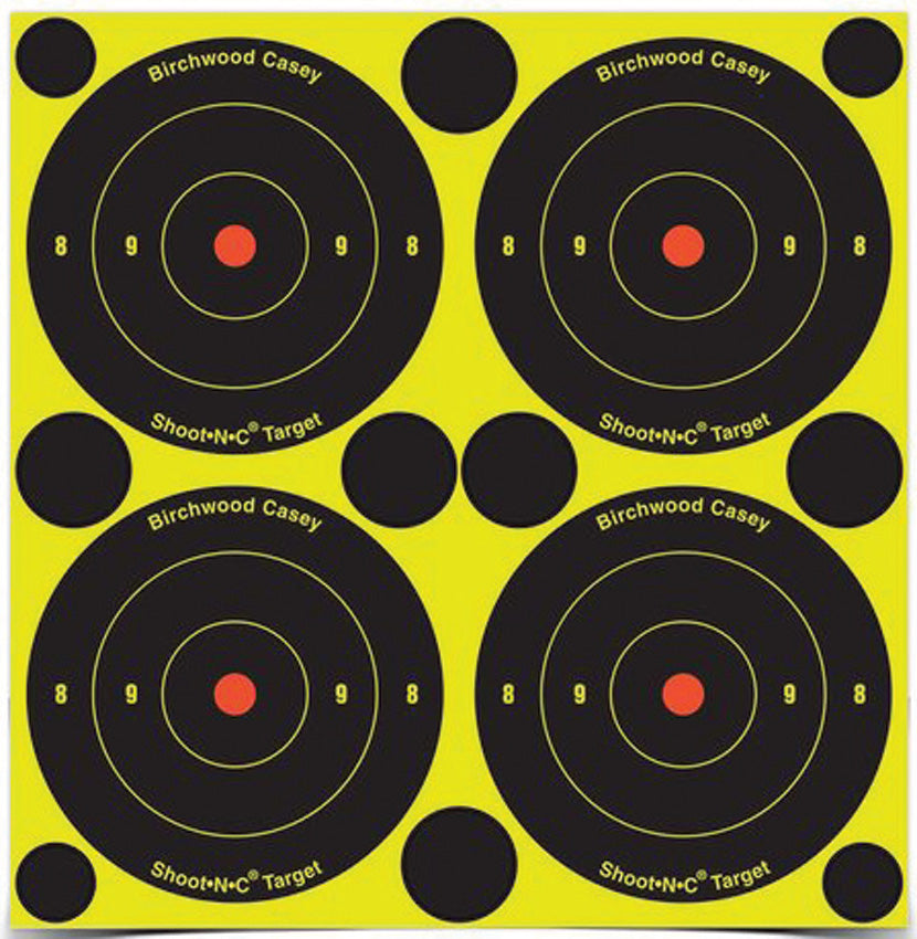 Shoot-NC 3in Bulls Eye Target BC-34315