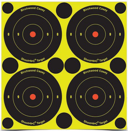 Shoot-NC 3in Bulls Eye Target