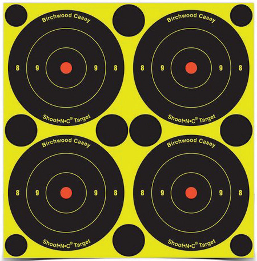 Shoot-NC 3in Bulls Eye Target BC-34375