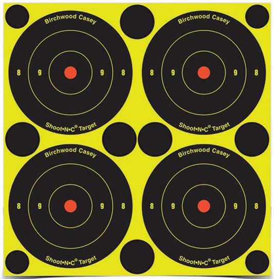 Shoot-NC 3in Bulls Eye Target