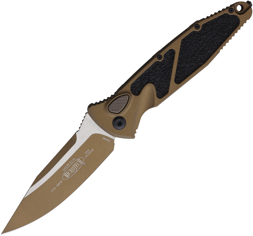 Auto Socom Elite Buttonlock 160A-1UB-C19Z4