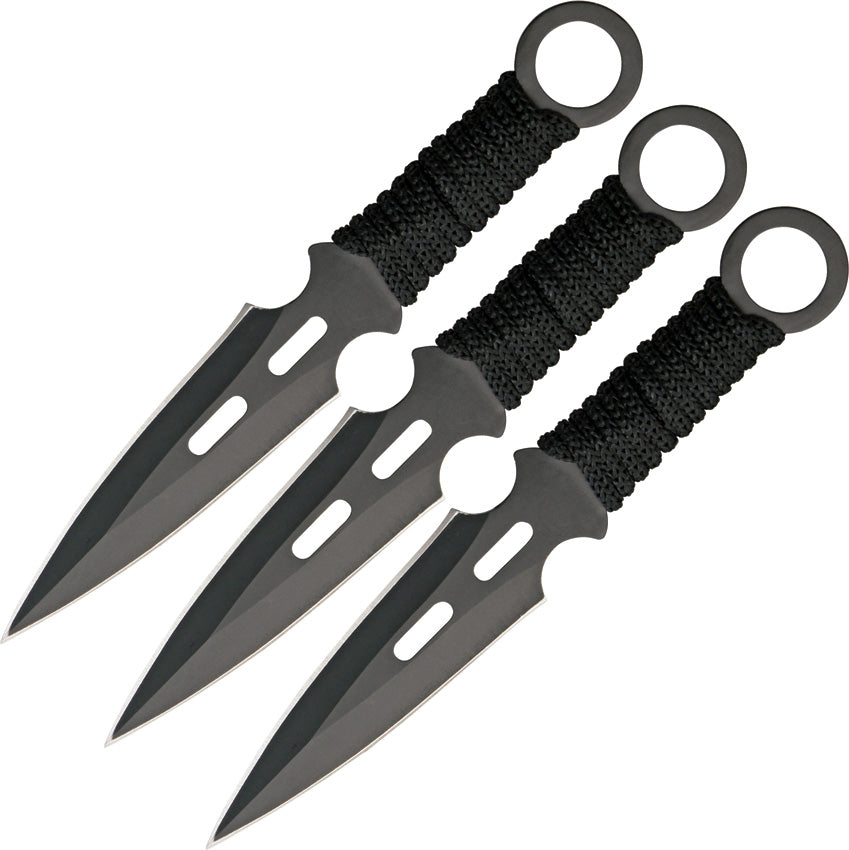 Three Piece Throwing Knife Set TK9044-65BK-3