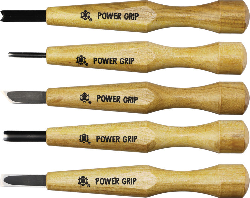 Power Grip Wood Chisel Set 5pc 800053