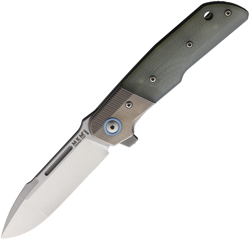 Clap Linerlock G10/Titanium MK LS01-GNT