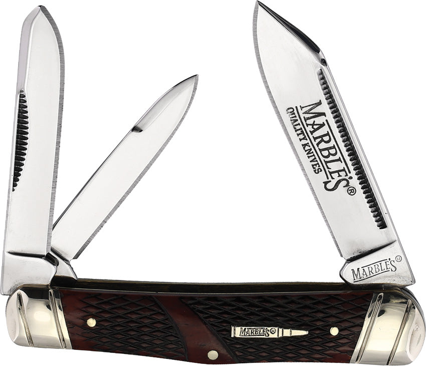 Whittler Brown Checkered Bone