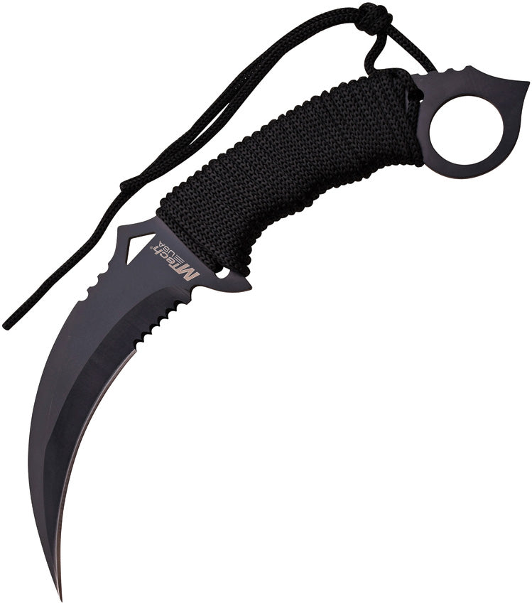 Karambit Fixed Blade Black MT-20-76BK