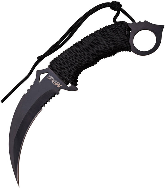 Karambit Fixed Blade Black MT-20-76BK