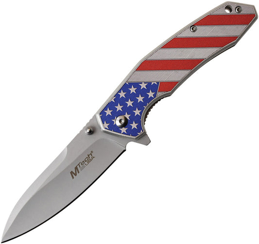 American Flag Linerlock A/O MT-A1024A