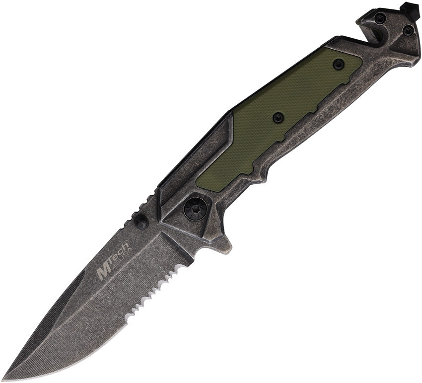 Linerlock A/O Green MT-A2002GG