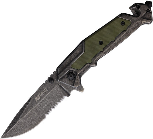 Linerlock A/O Green MT-A2002GG