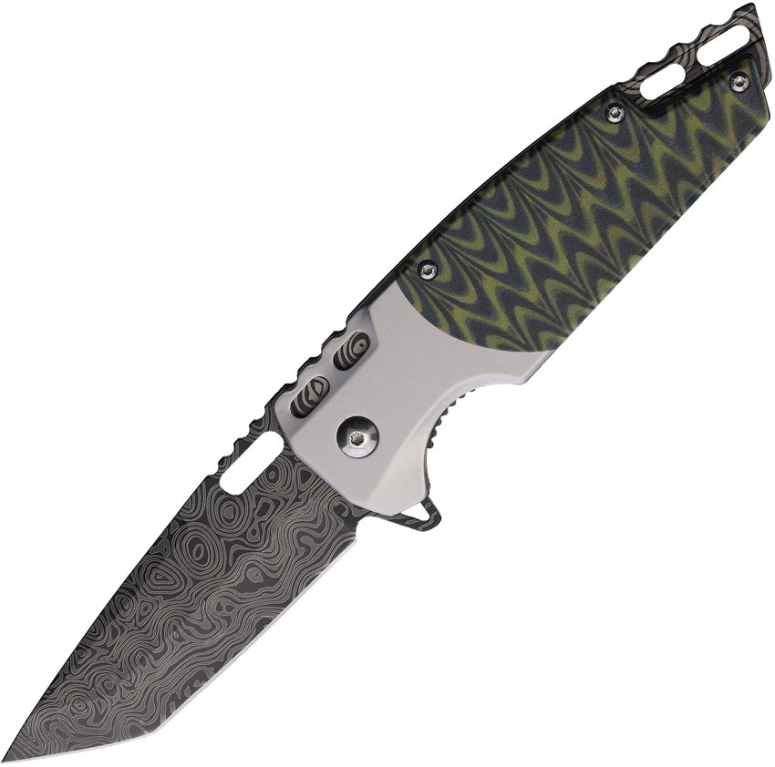 Linerlock A/O Green/Blk MT-A2009GN