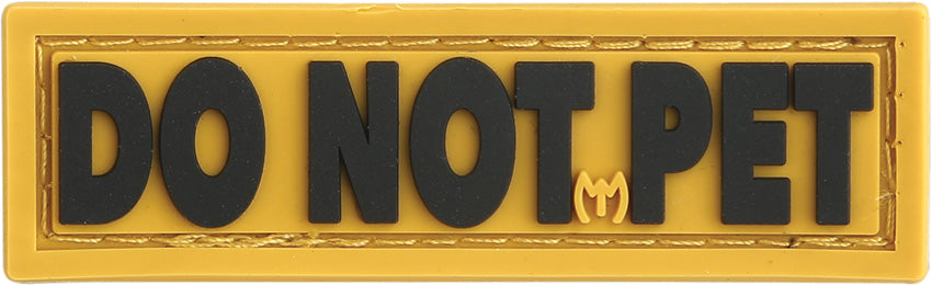 Do Not Pet Patch Full Color DNPTC