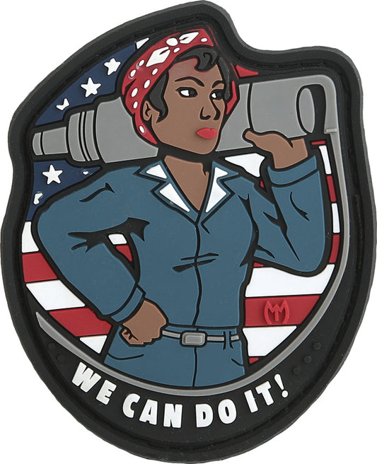 Riveting Rosie Patch Color
