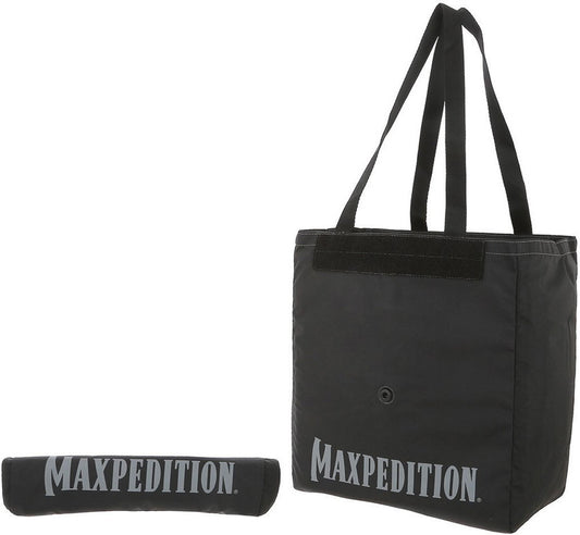 Roll Up Tote Black
