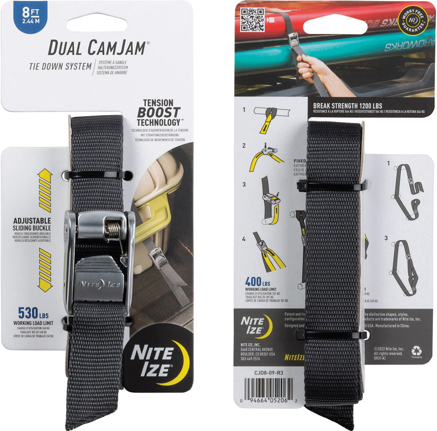 Dual CamJam Tie Down CJD8-09-R3