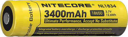 Rechargable 18650 Battery 3400