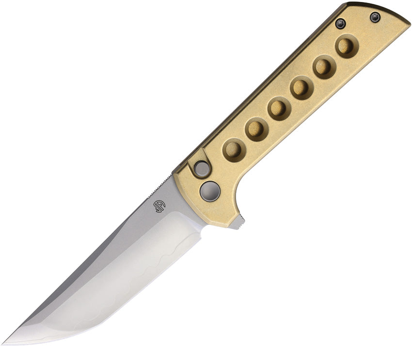 Chop 2 Button Lock Bronze 2403-HOLE