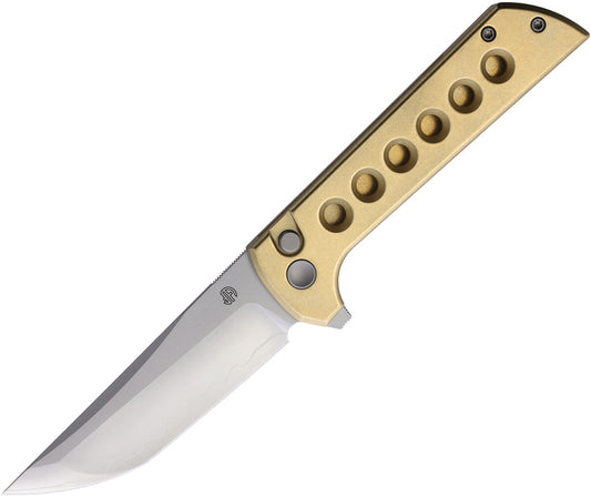 Chop 2 Button Lock Bronze 2403-HOLE