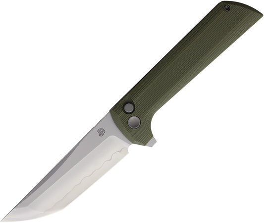 Chop 2 Button Lock Green 2406GR
