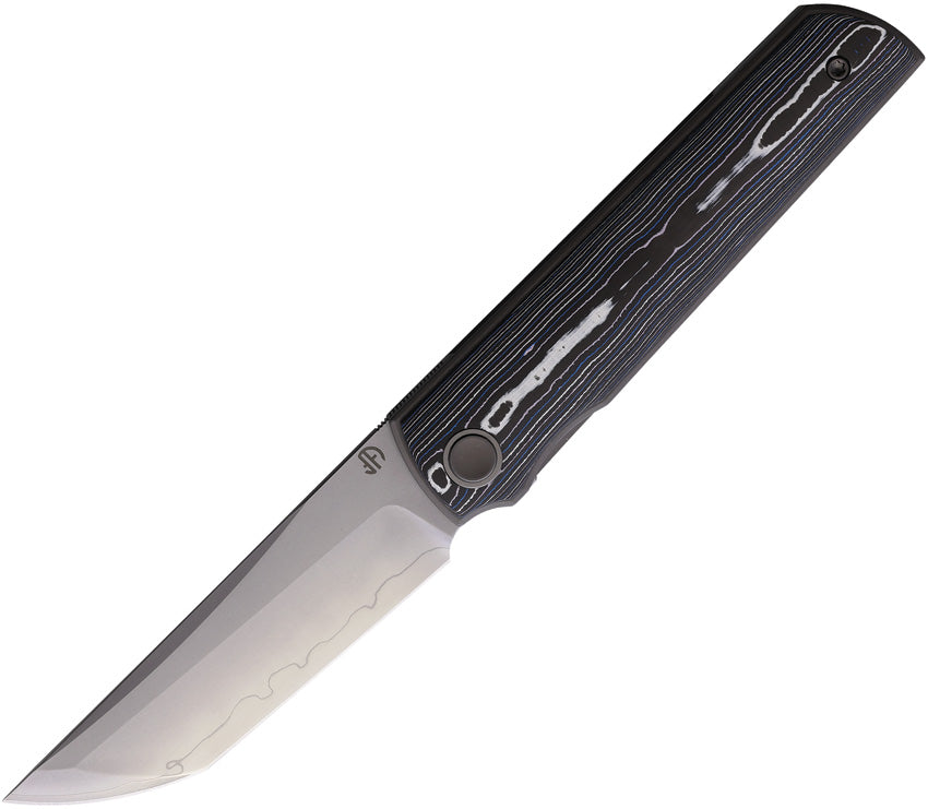 Chop 4 Linerlock Bl/PPL CF