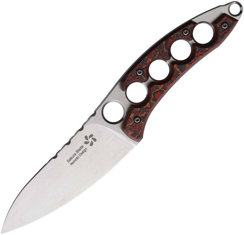 Shura Fixed Blade Red NEMOTO-SHURA-RED