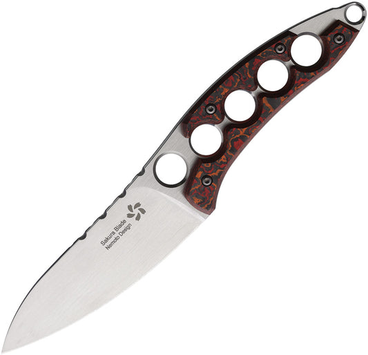 Shura Fixed Blade Red NEMOTO-SHURA-RED