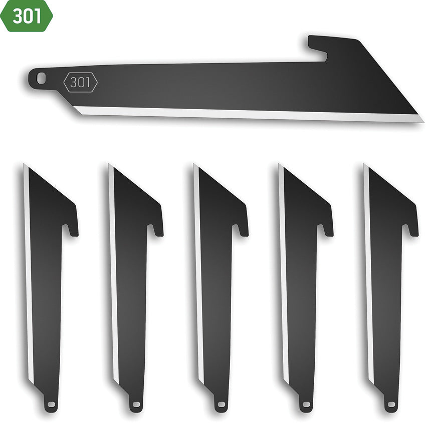 Utility Blade Pack 6 Black RRU30K-6C