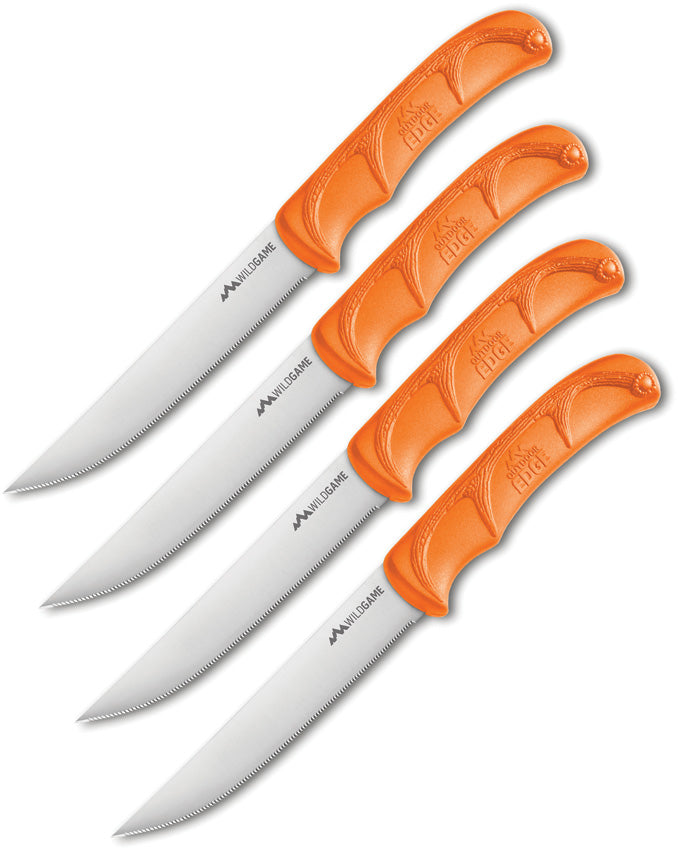 Wild Game Steak Knives Orange STB-4C