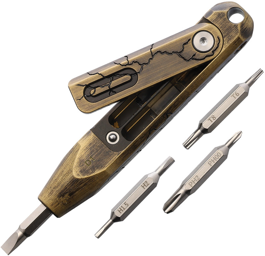 Otacle D1 Cracked Brass