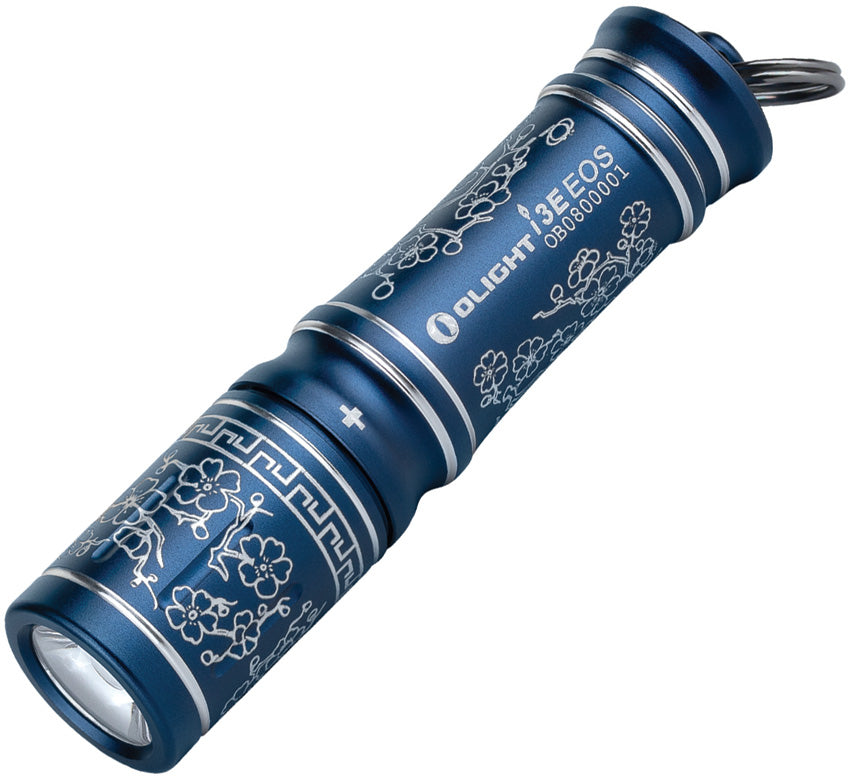 i3E Flashlight Blue Porcelain I3EBP