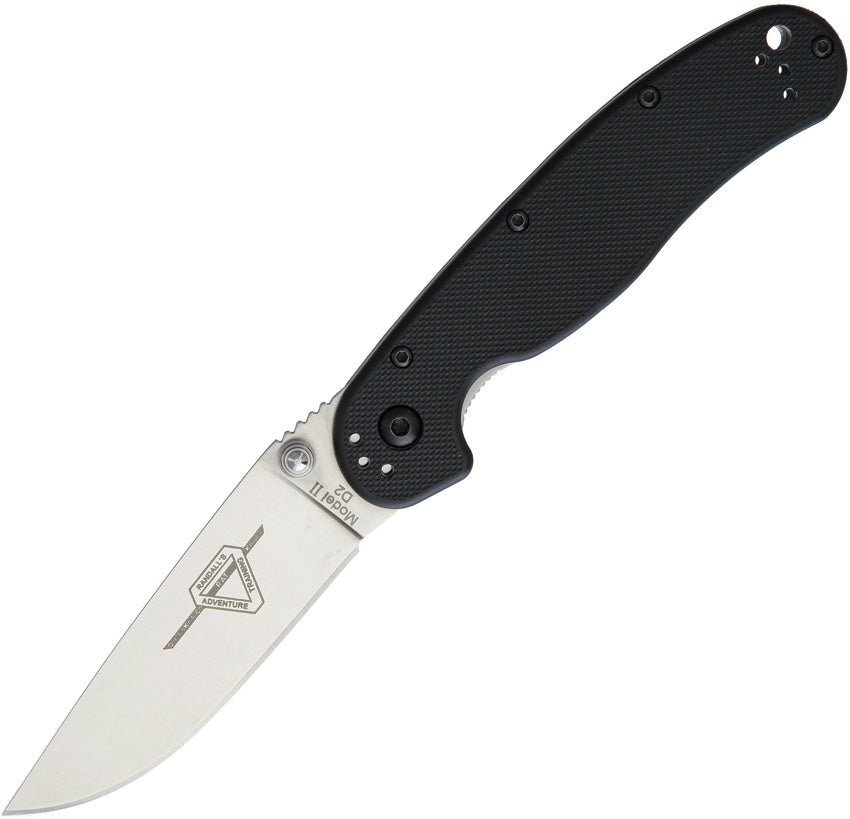 RAT II Linerlock Black 8828