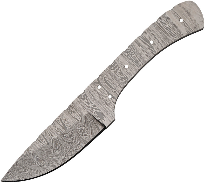 Drop Point Damascus Blank BL-DM2745