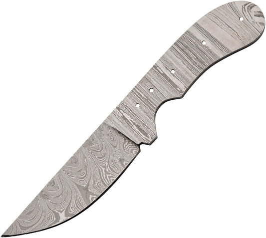 Straight Back Damascus Blank