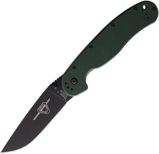 RAT I Linerlock Green G10 8991