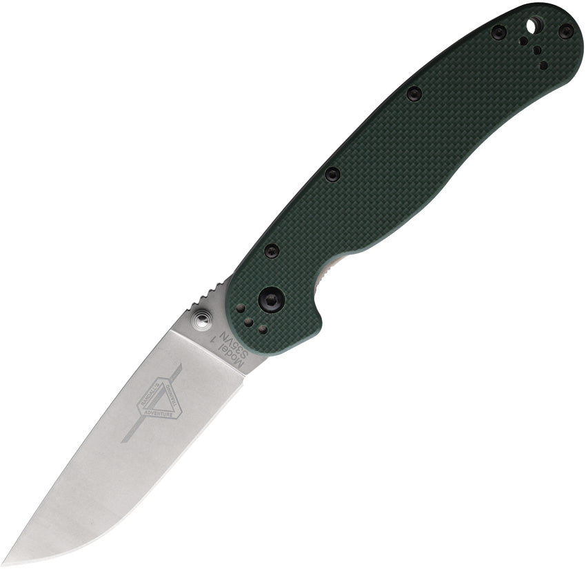 RAT I Linerlock Green G10 SW 8992